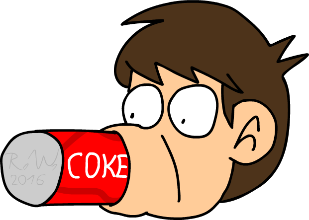 Edd's Kinda Big Can Of Coke By Romwatt - Romwatt S.a. (621x443)