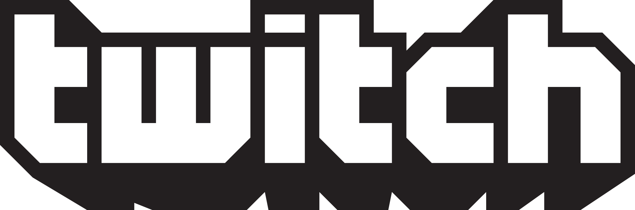 Twitch Launches Xbox Viewing App - Logo Twitch (3300x1094)
