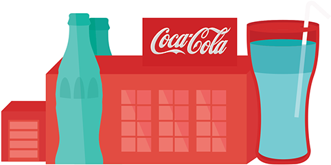 The Coke Factory Still Makes It Into The Final Infographic - Coca Cola (600x312)