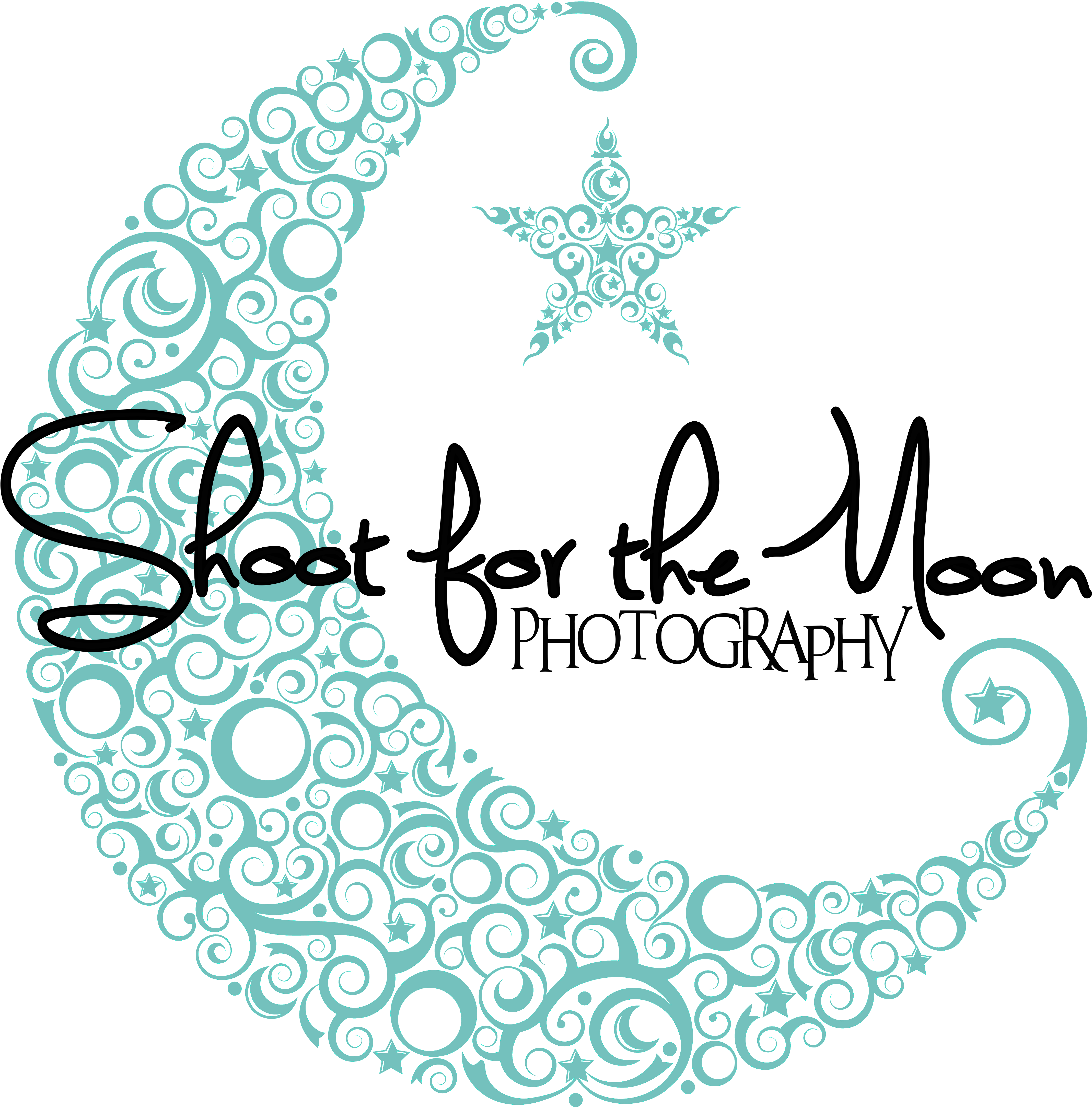 Shoot For The Moon Photgraphy - Crescent Moon And Star (5000x5000)