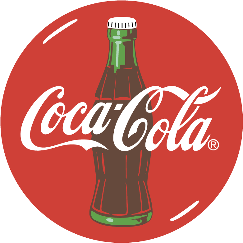 Coca Cola Bottle Logo Vector Free Vector Silhouette - Coca Cola Vector Png (800x800)