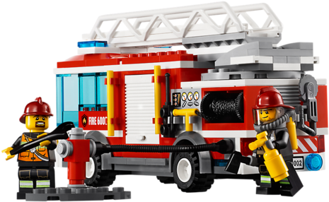 Пожарная Машина - Lego City - Fire Truck (480x360)
