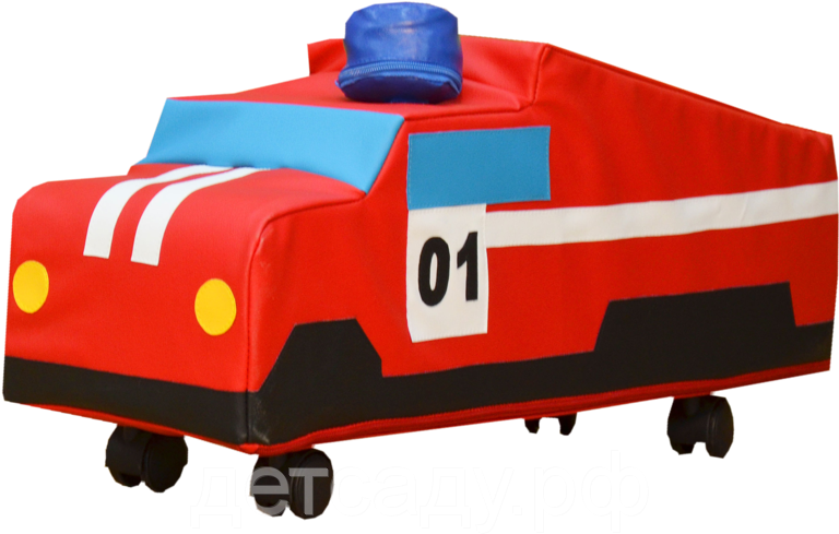 Напольная Каталка "пожарная Машина "01" - Toy Vehicle (945x621)