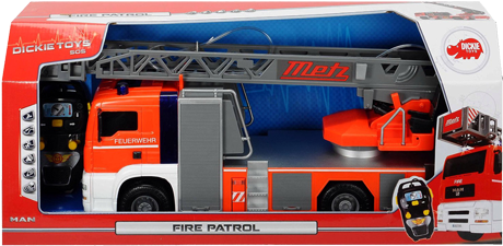 Dickie Rc Fire Patrol, Red/gray (500x500)