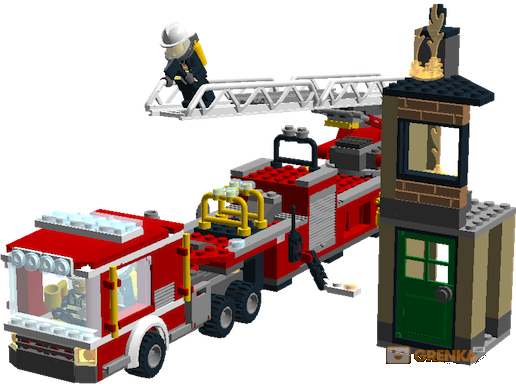 Конструктор Lego City 'пожарная Машина' Lego City 60112 - Lego City (516x384)