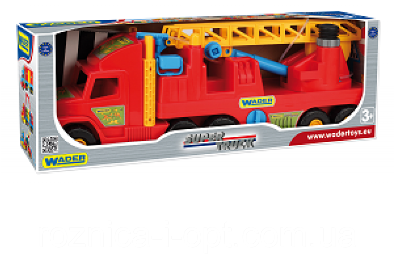 Пожарная Машина Арт - Wader Super Trucks: Fire Engine (800x800)