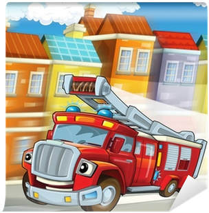 The Red Firetruck - Happy Plant Набор Для Выращивания Город Машин (400x400)