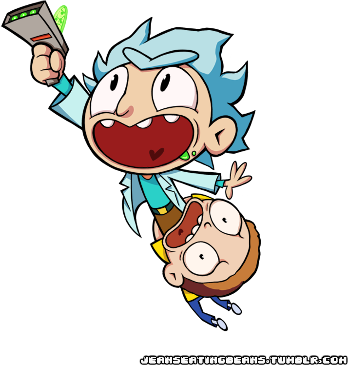 Rick And Morty - Rick And Morty Png (834x839)