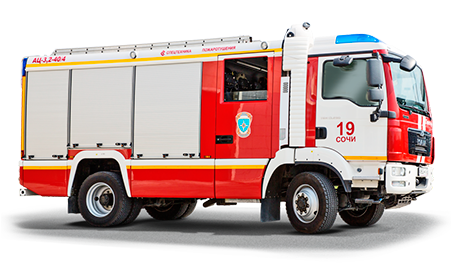 Пожарная Автоцистерна Man Tgm - Пожарная Автоцистерна (450x315)