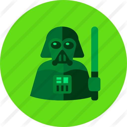 Darth Vader - Darth Vader Rounded Icon Png (512x512)