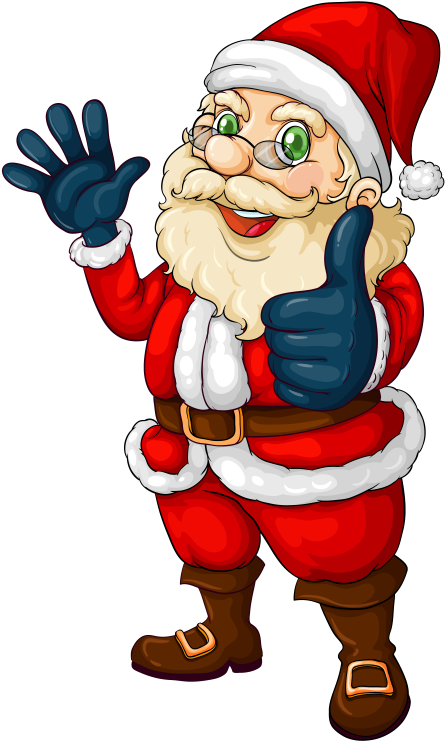 Santa Claus Png Clipart - Santa Claus (571x834)