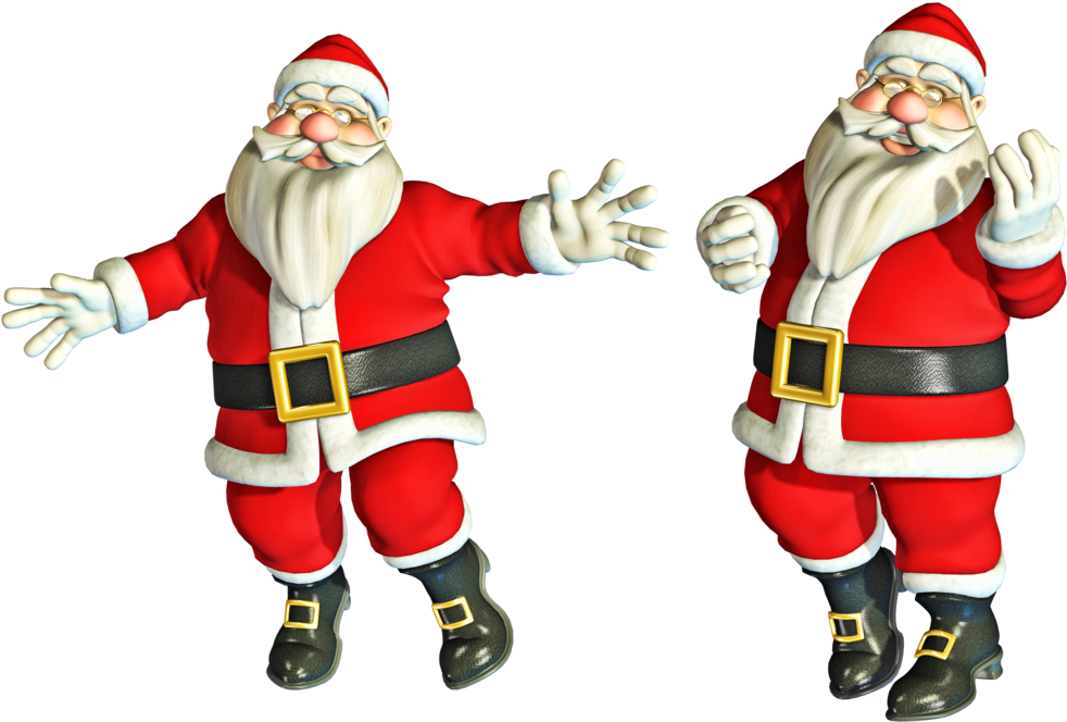 Santa Claus Png - Portable Network Graphics (1024x724)