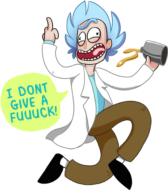 Rick And Morty,рик И Морти, Рик И Морти, ,фэндомы,r&m - Rick Sanchez (571x649)