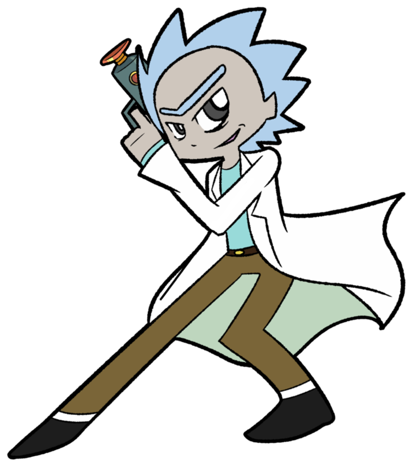 Rick And Morty - Rick And Morty Panty And Stocking (839x953)