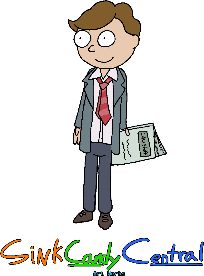 Sinkcandycentral Rick And Morty - Morty Smith (852x1196)