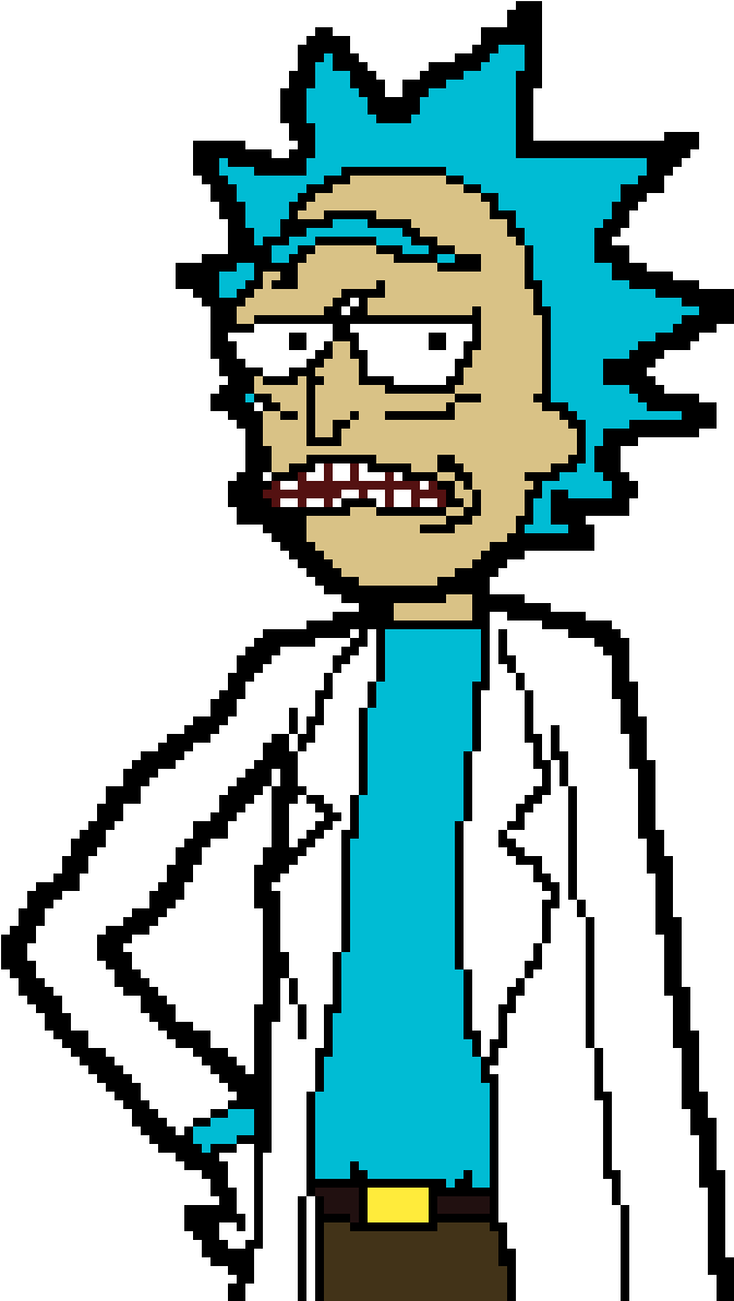 Rick And No Morty - Cartoon (800x1200)