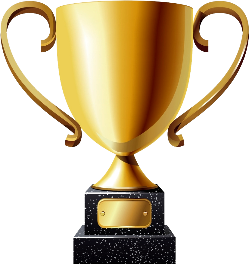 Trophy Cartoon Clip Art - Top 10 Distinctions Between Winners And Whiners (850x906)