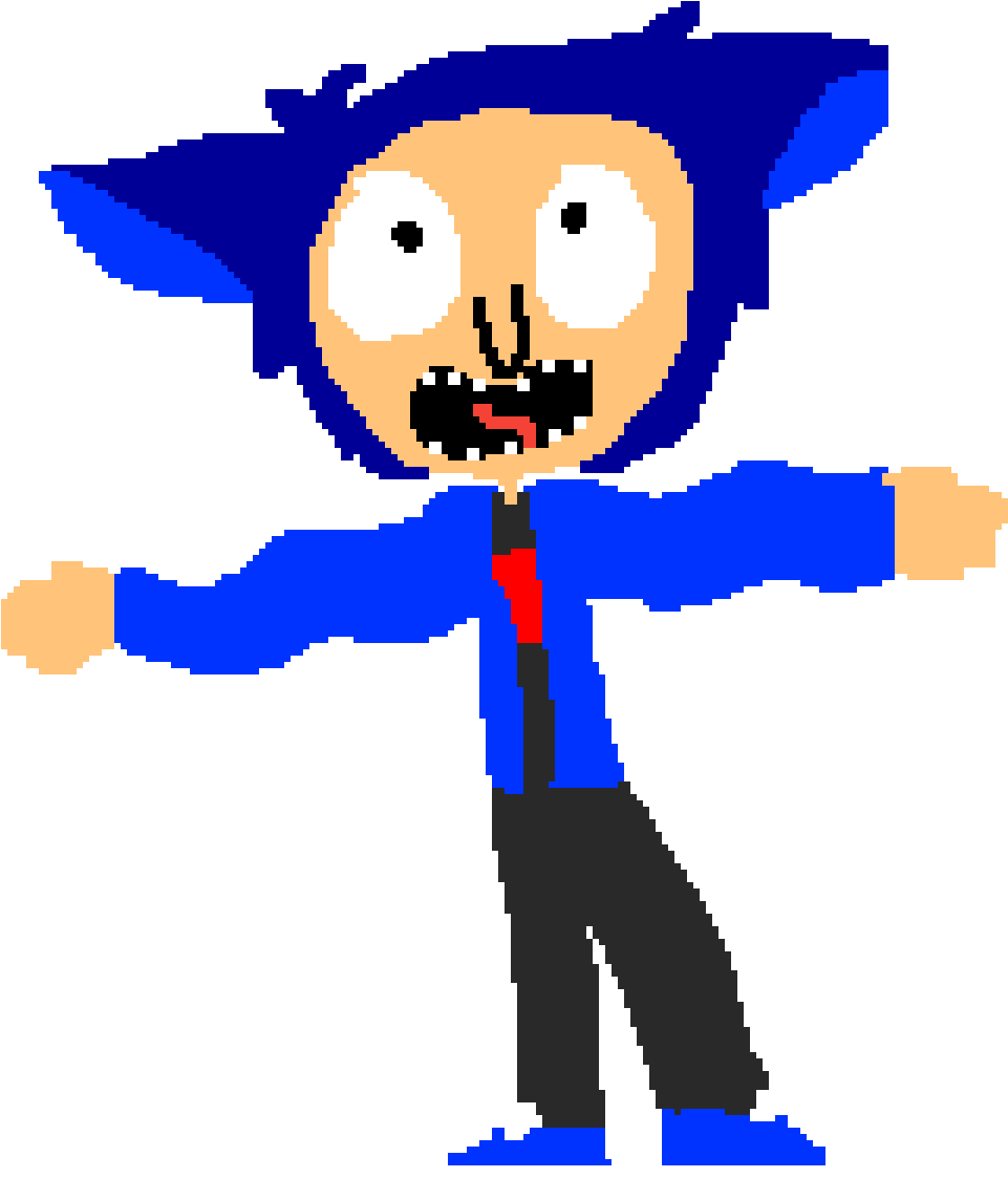Me Drawn In A Rick And Morty Style Creepy - Me Drawn In A Rick And Morty Style Creepy (1200x1200)