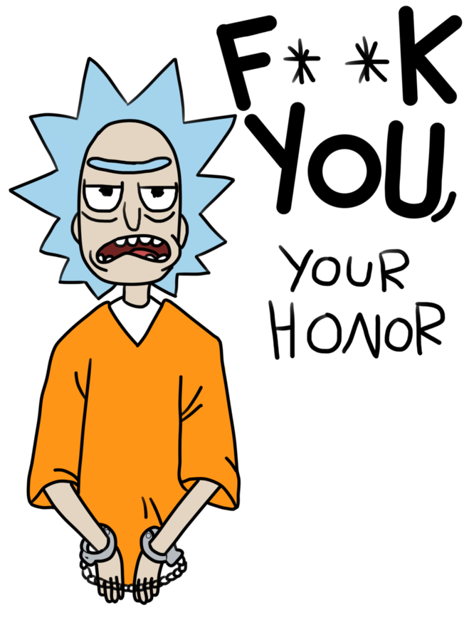 Rick Is Not Exactly The Most Polite Person - Shirt (692x1154)