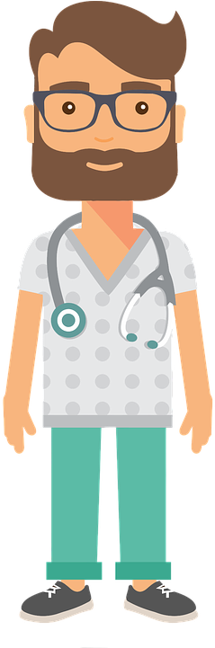 Doctor Visit Cliparts 16, - Doctor Alone 2 (360x720)