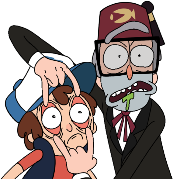 Art Cartoon Rick Sanchez Cartoon Vision Care Fictional - Morty Eye Edits (680x612)