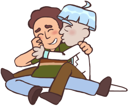 Sooooo Beth And Jerry Are Divorced And These Two Are - Jerry And Doofus Rick (500x416)