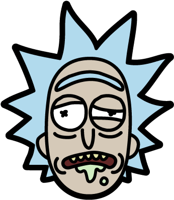 Rick And Morty - Rick And Morty Rick Head (408x408)