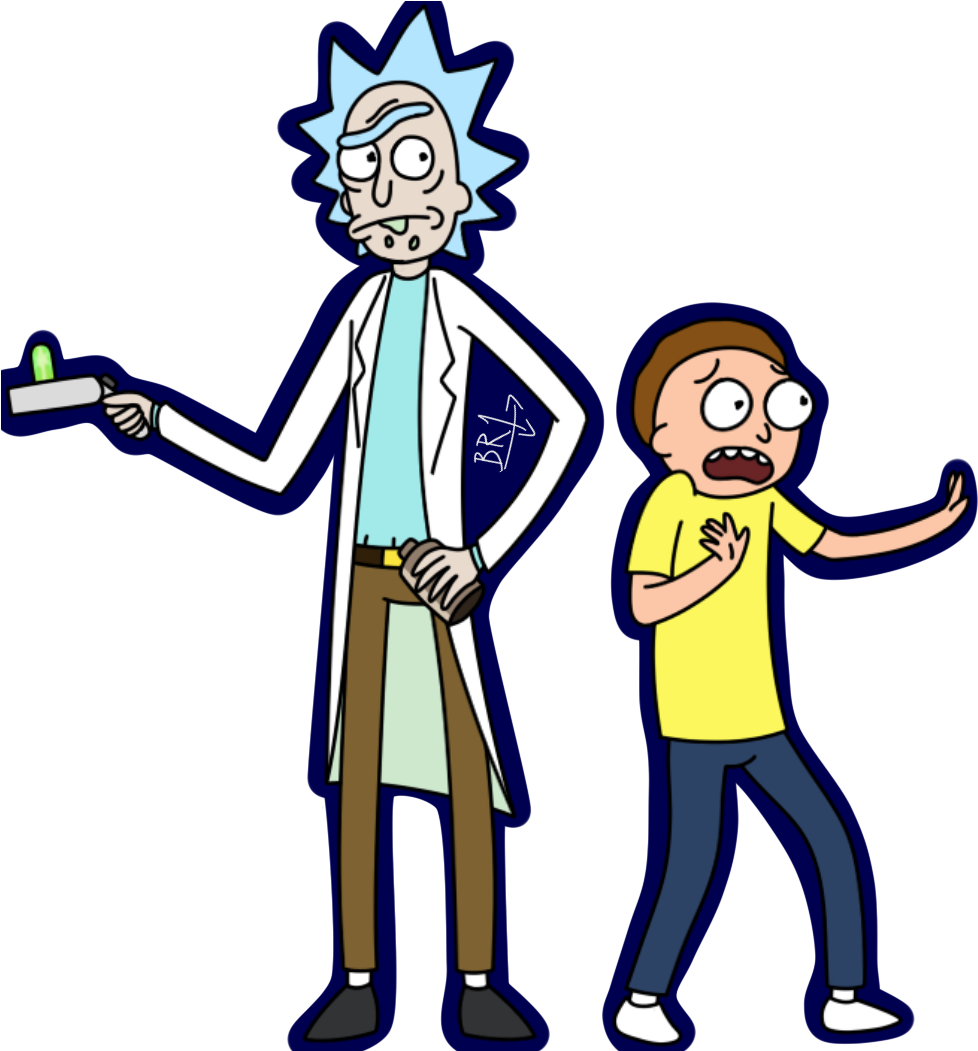 Rick And Morty Transparent Background - Rick And Morty Transparent Background (999x1050)