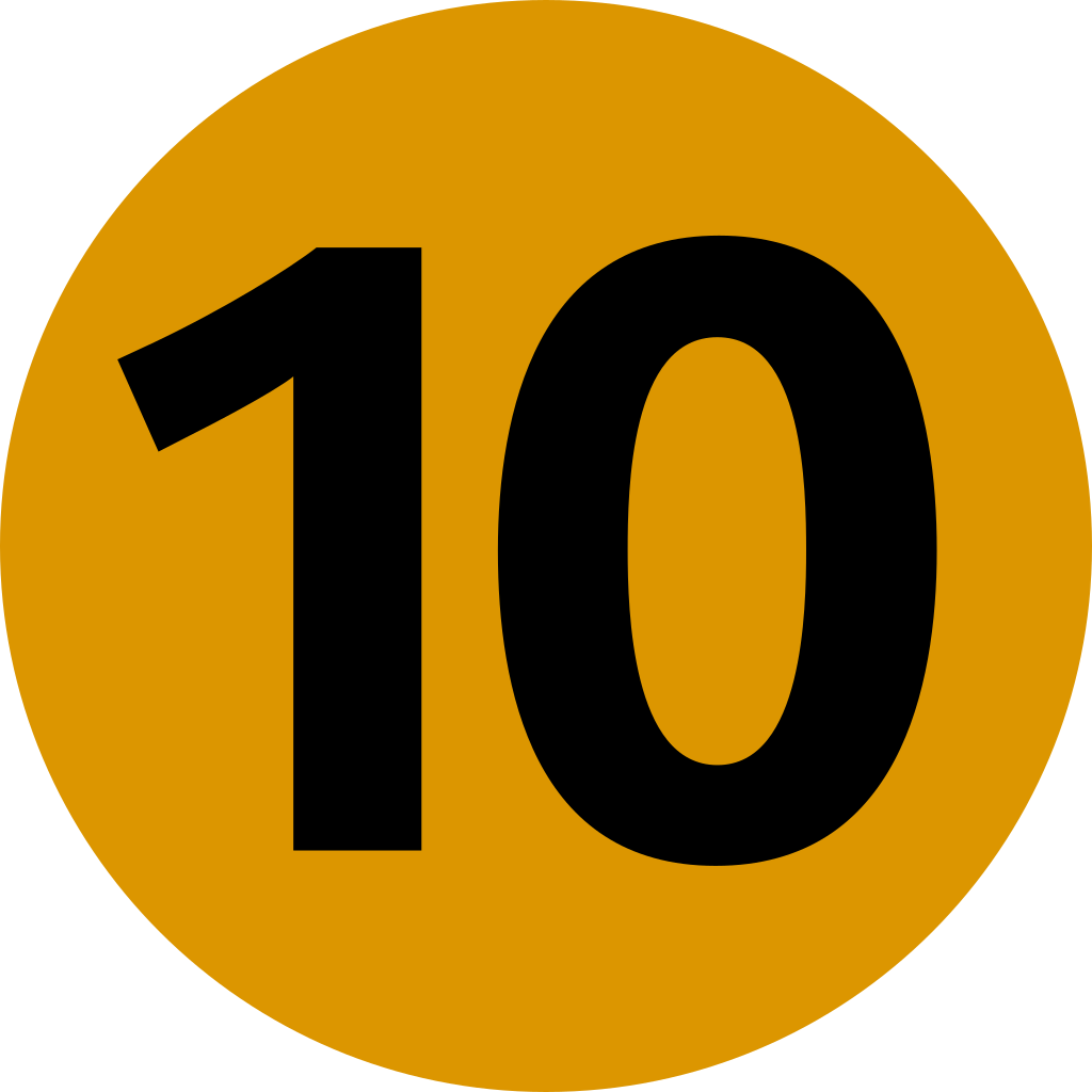 Картинки с цифрой 10