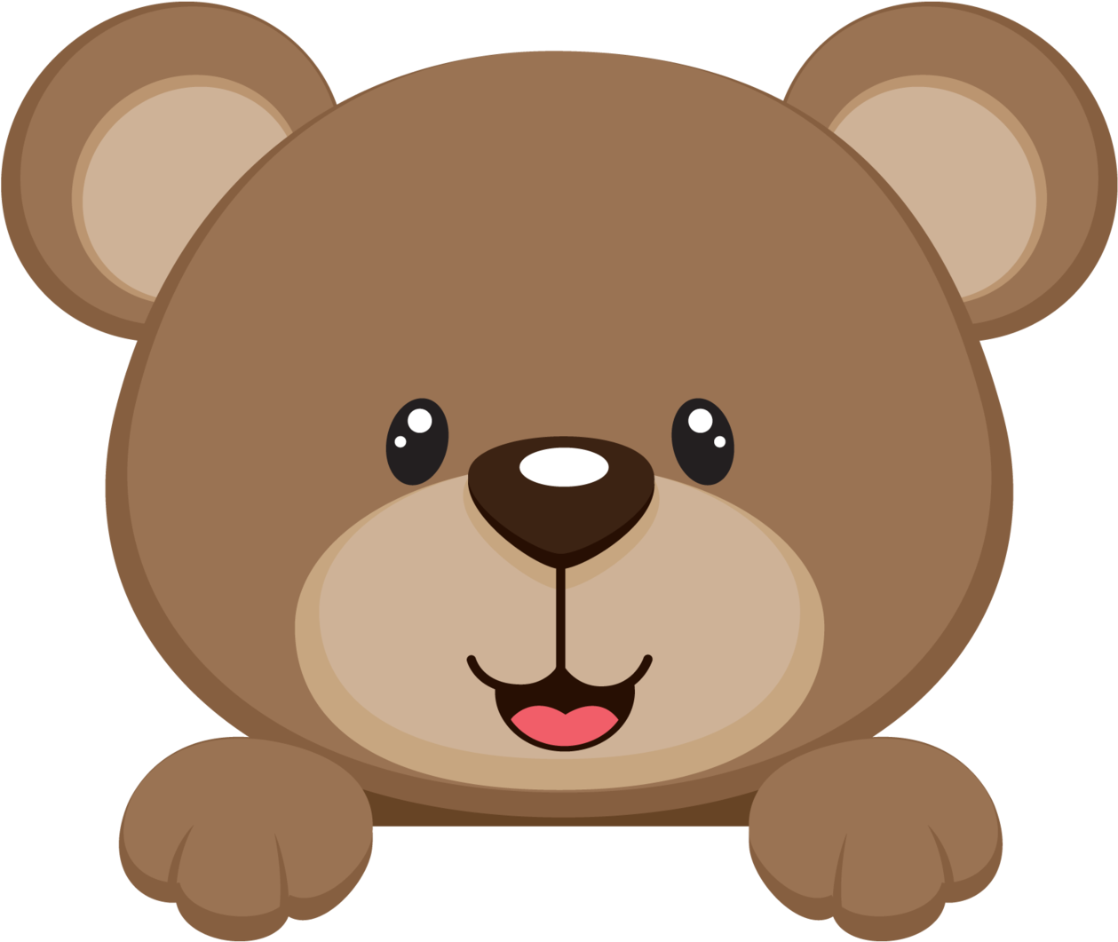 Bear Baby Shower Infant Child Clip Art - Baby Bear Png (1281x1080)