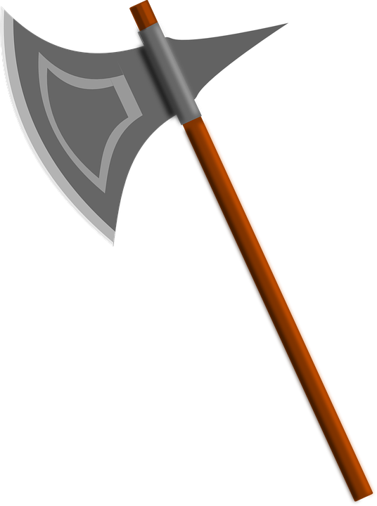 Fire Axe Cliparts 15, - Executioners Axe Clipart (536x720)