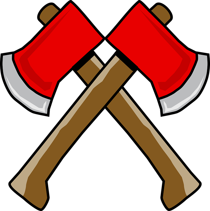 Fire Axe Cliparts 9, Buy Clip Art - Hatchet Drawing (714x720)