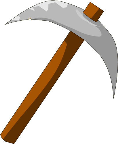 Axe Clipart Fireman - Pickaxe Transparent Background (500x500)