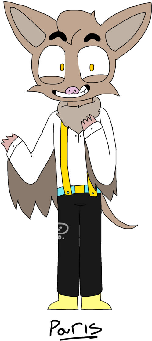 Furry Oc Paris By Sinful Slime - Cartoon (666x1199)