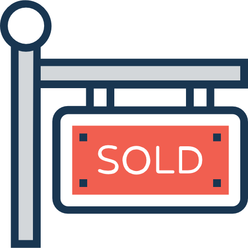 Sold Free Icon - Signage (512x512)