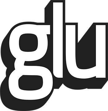 Kim Kardashian Hollywood Glu Communities - Glu Mobile Logo (350x362)