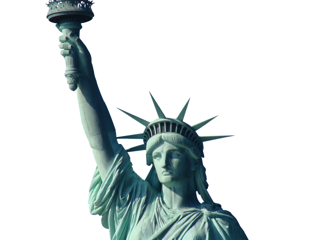 Statue Of Liberty Png Transparent Images - Stalin Statue Of Liberty (640x480)