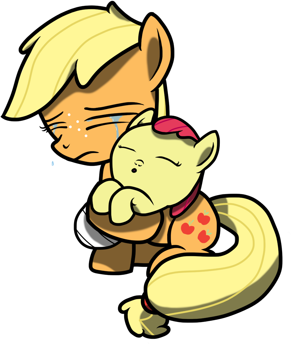 Applejack Sweetie Belle Apple Bloom Pony Infant - Applejack Sweetie Belle Apple Bloom Pony Infant (1000x1136)