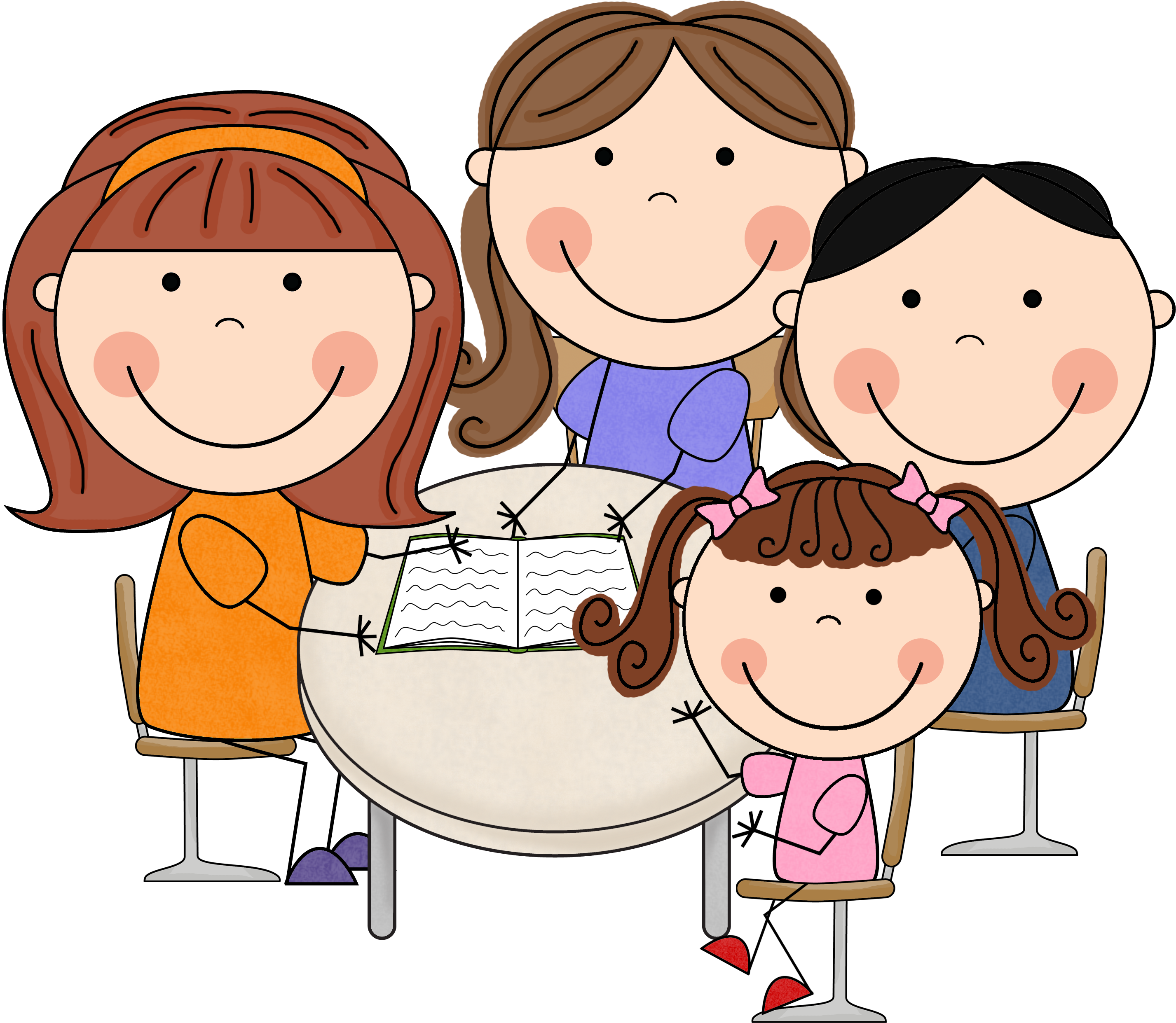 Parent Cliparts - Student Parent Teacher Conferences (2854x2484)