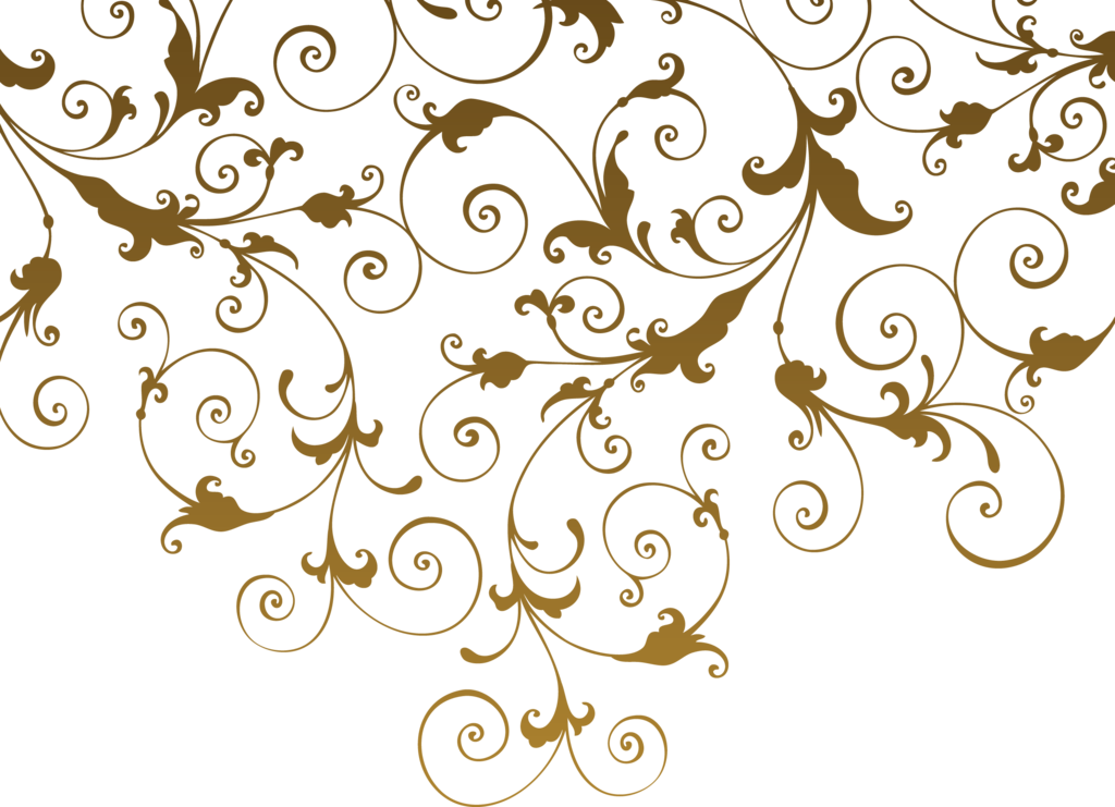 Ornament Pattern - Gold Texture - Cırcle Flower Png Gold (1024x741)