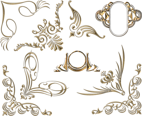 Png Köşe Süsleri - Illustration (500x409)