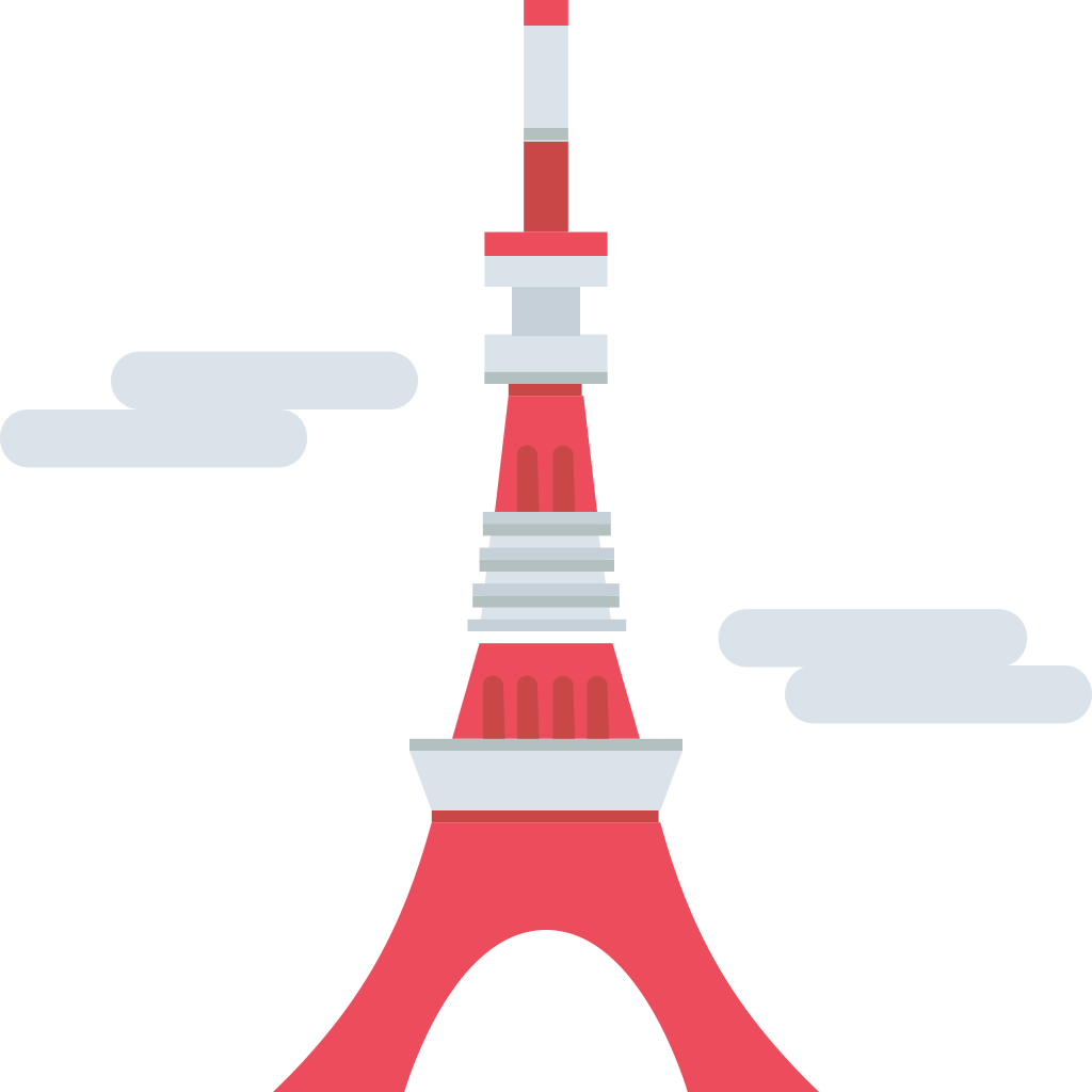 File - Emojione 1f5fc - Svg - Tower Emoji (1024x1024)