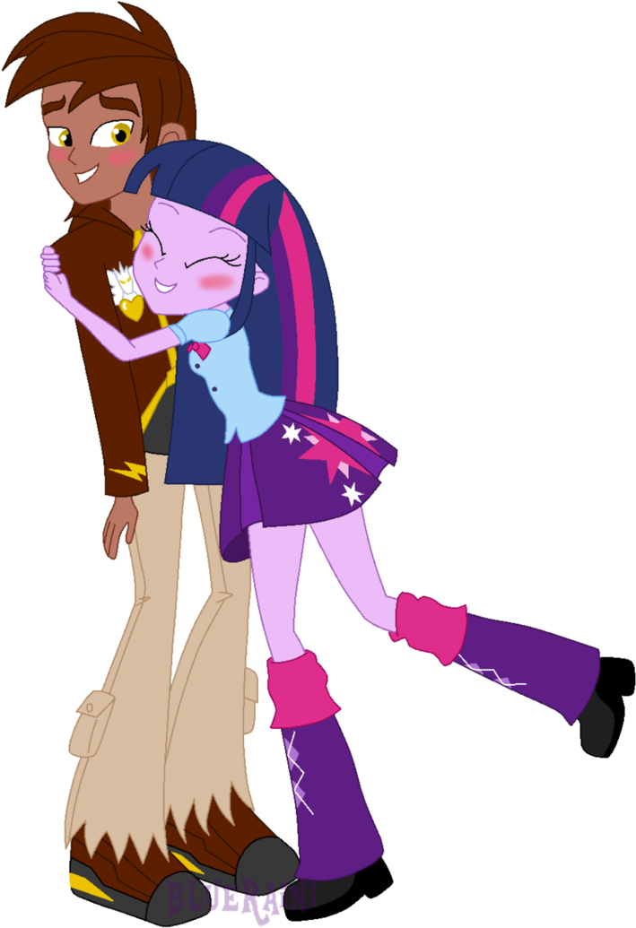 Twirageous By Bluerainipony - Painting (749x1067)