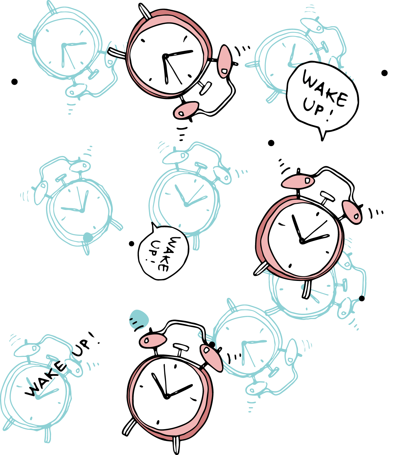 Cushion Alarm Clock Pillow Clip Art - Cushion Alarm Clock Pillow Clip Art (1432x1563)