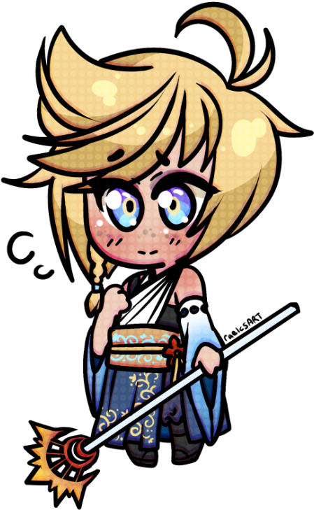 I Really Like Ffx And Ffxv And Im Loving The Idea Of - Cartoon (493x750)