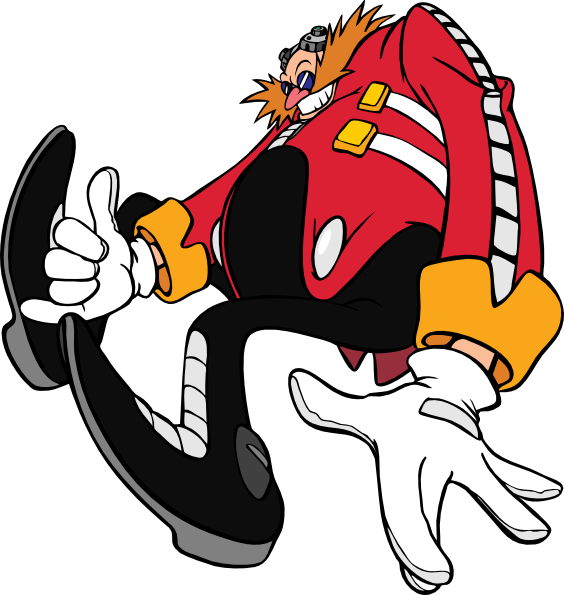 Sa Eggman Clip Art At Clker - Doutor Eggman Sonic (564x595)