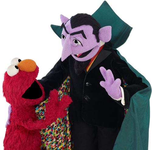 Explore The Tools In The Kit - Sesame Street Count And Elmo (590x509)