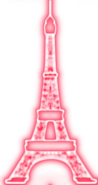 Simple Eiffel Tower Clip Art - Tower (320x600)