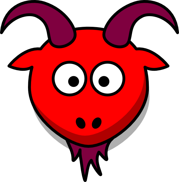 Goat Clip Art - Funny Green Dragon Cartoon Shower Curtain (588x597)