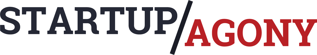 Startup Agony - Traffic Sign (1336x232)
